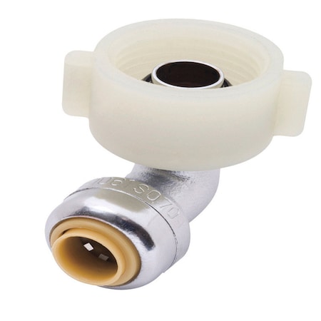 Sharkbite SharkBite 1/4 in. PTC Brass Toilet Connector U3537LFA